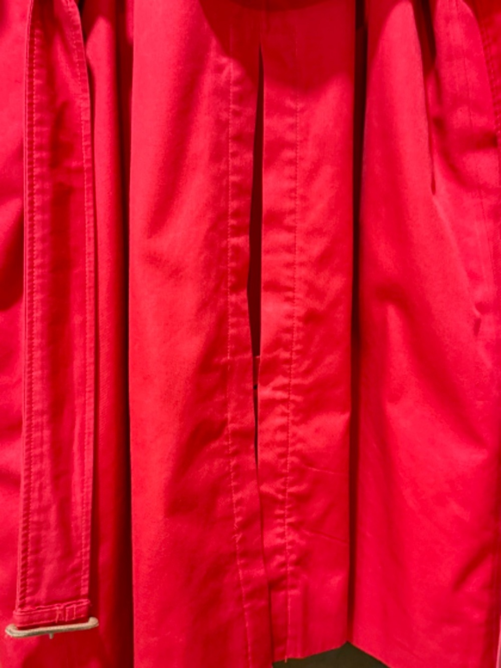 Vintage Burberrys' Prorsum Made in England Red Trench Coat liner - Picture 15 of 16